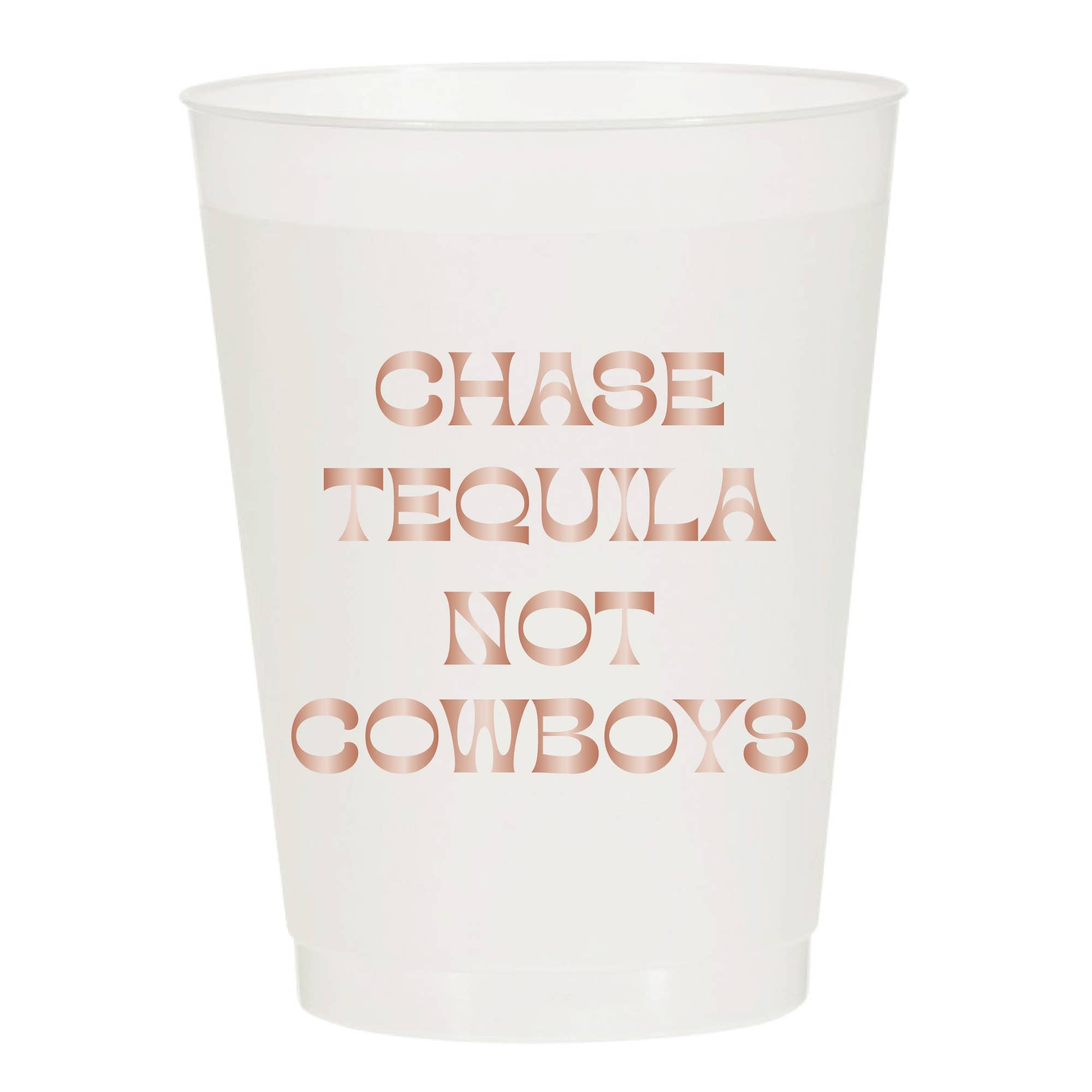 Chase Tequila Frosted Cups Fiesta SipHipHooray