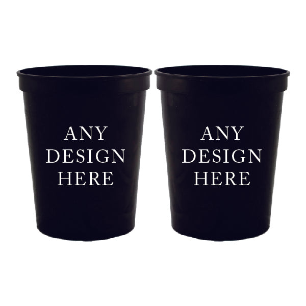 Custom Plastic Cups, Stadium Cups