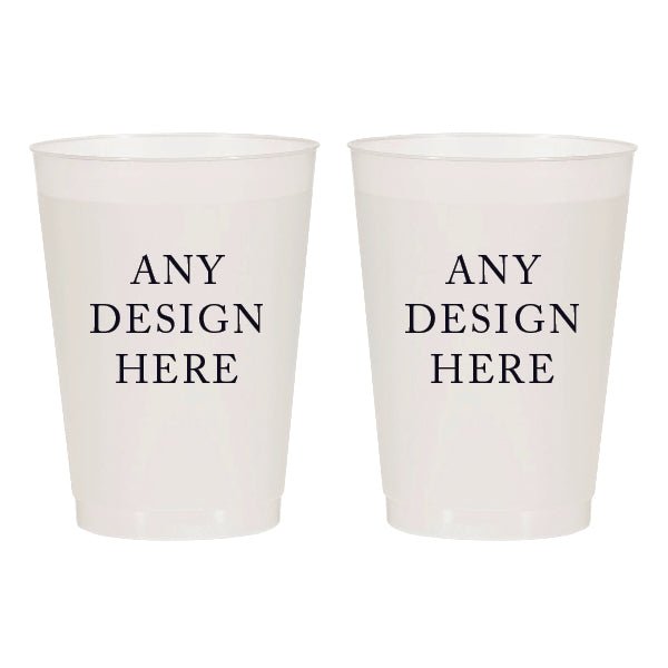 Custom 16oz Frosted Cups