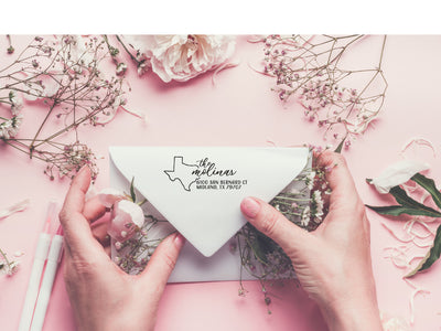 Return Address Stamps