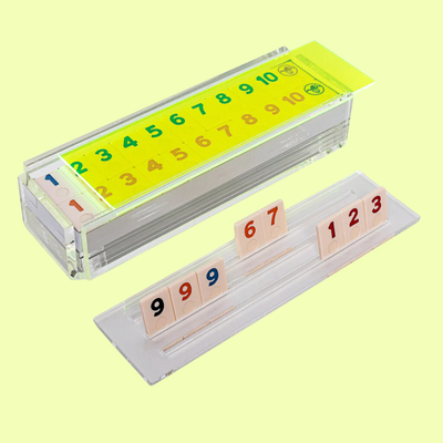 "El Rumi" Rummy Tile Game - Neon Green
