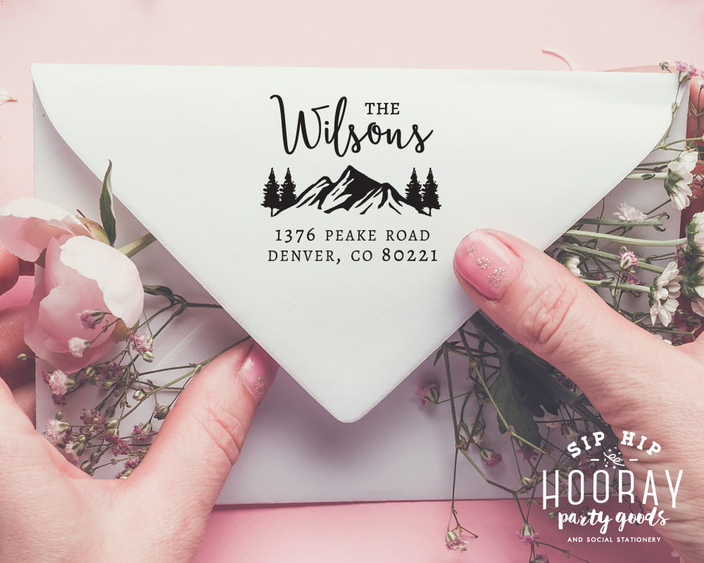 Return Address Stamp STP46