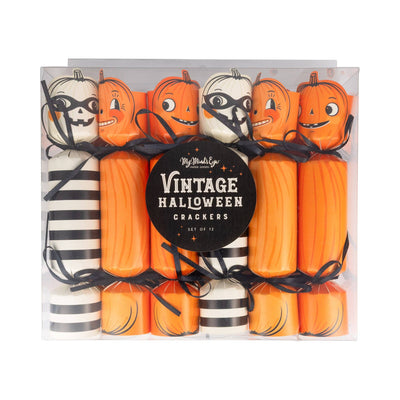 Halloween Pumpkin Crackers
