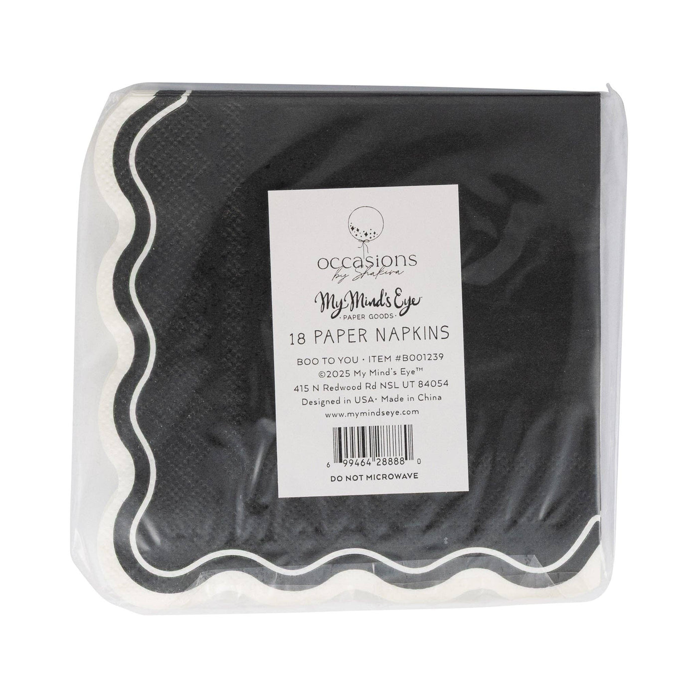 Halloween Occasions Boo Ghost Cocktail Napkin
