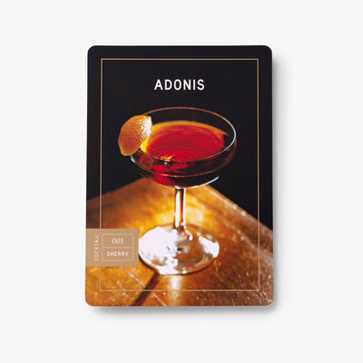 The Essential Cocktail Deck | Laminated Recipe Cards in Storage Box