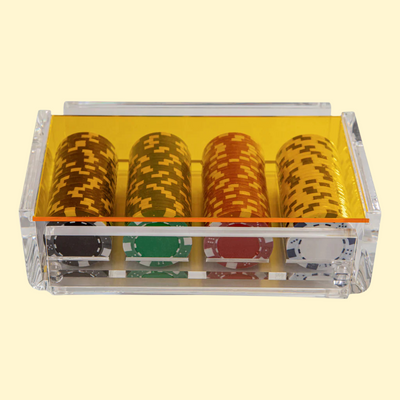 "La Ficha" Luxe Poker Chip Set - Yellow