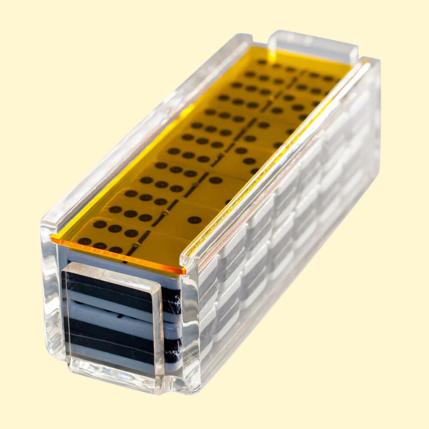 "El Tigre" Domino Set - Yellow