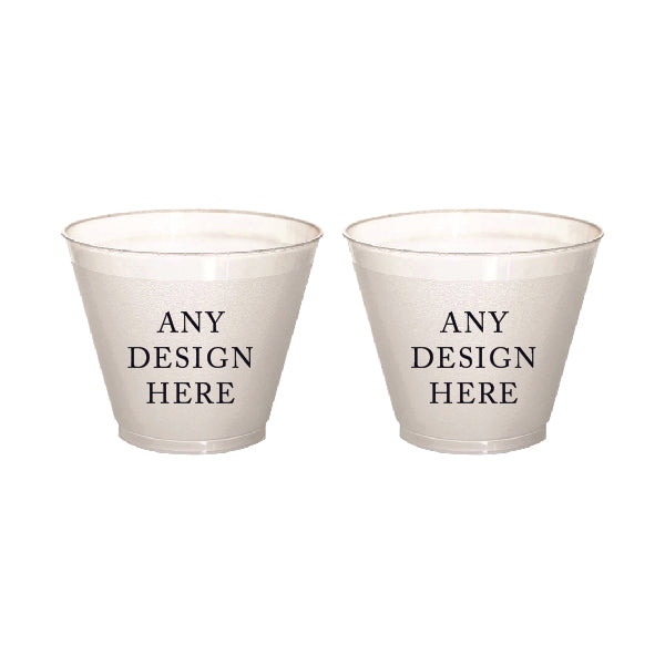Custom 9oz Frosted Cups