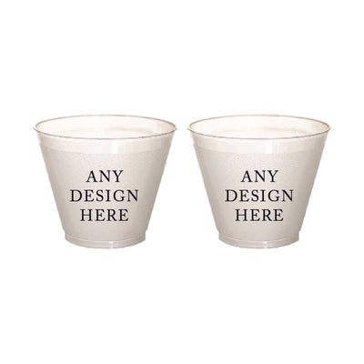 Custom 9oz Frosted Cups