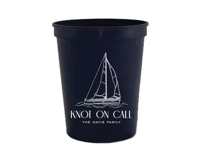 At Home Collection | Custom Boat Drawing Stadium Cups, #4