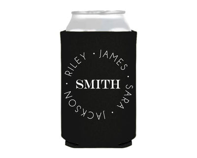 At Home Collection | Custom Family Name Can Coolers, #5