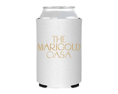 At Home Collection | Custom Family Name Casa Can Coolers, #6