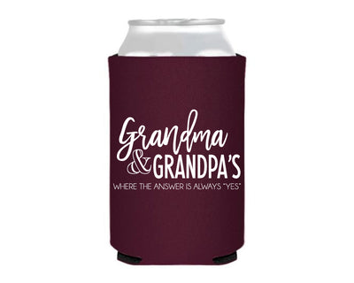 At Home Collection | Custom Grandparents House Can Coolers, #8