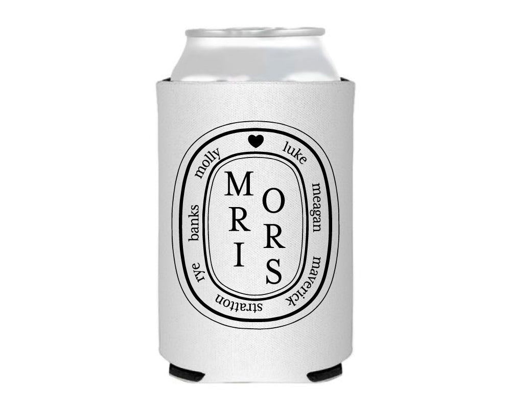 At Home Collection | Custom Last Name Can Coolers, #10