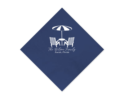 At Home Collection | Custom Rental Beach House Napkins, #29