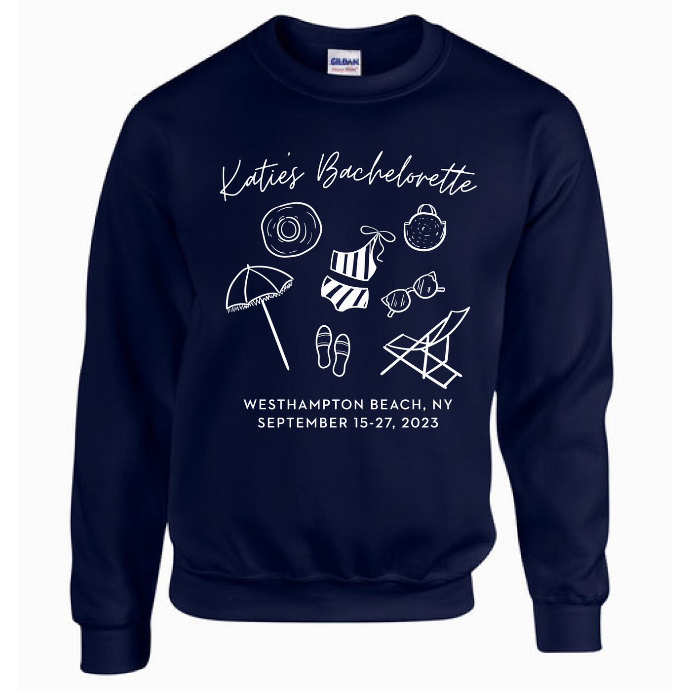Beach Summertime Bachelorette Sweatshirt