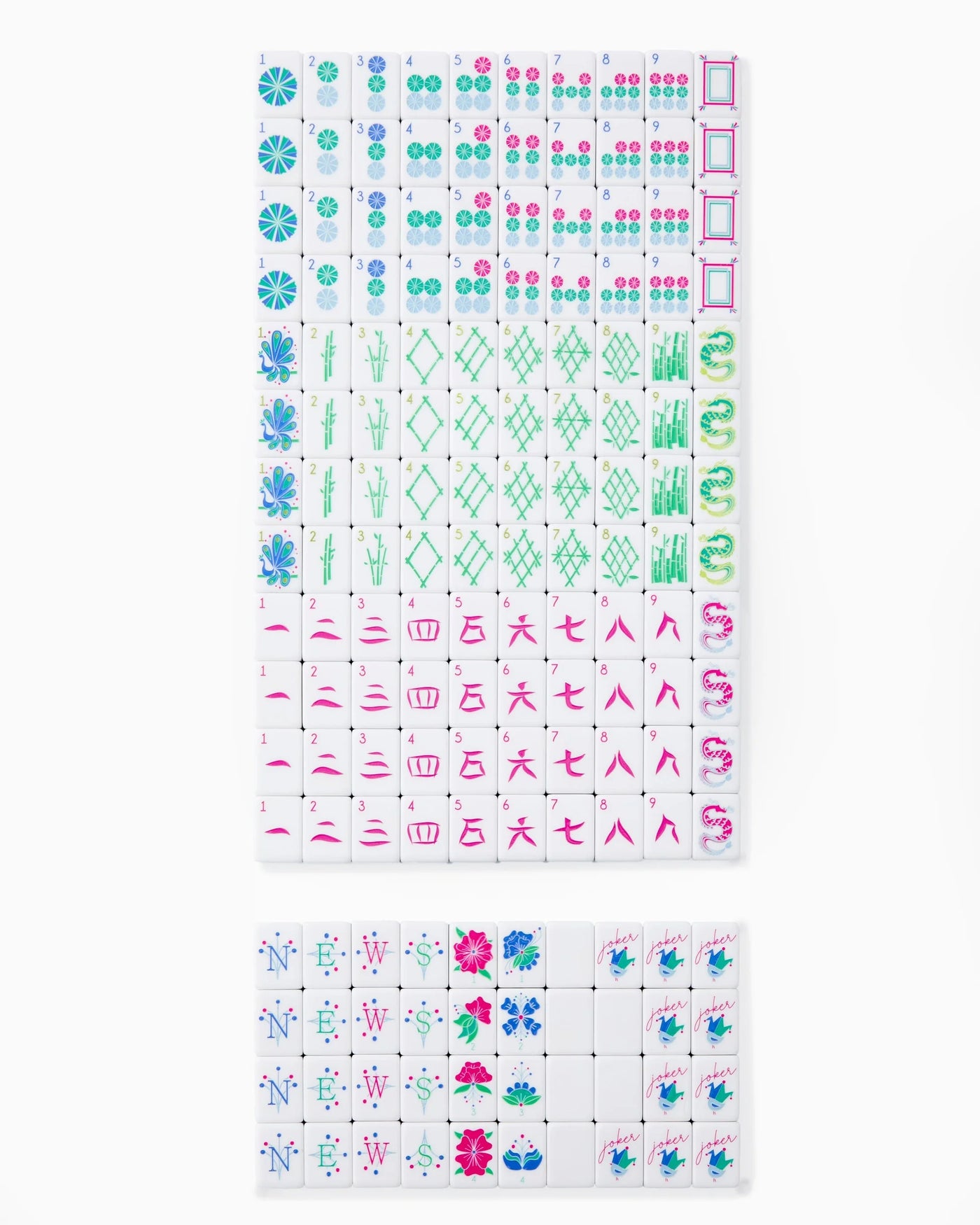 Birdie Tiles - Oh My Mahjong
