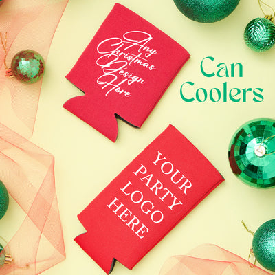Christmas Neoprene Can Cooler