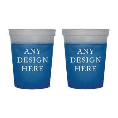 Custom 16oz Color Changing Cups