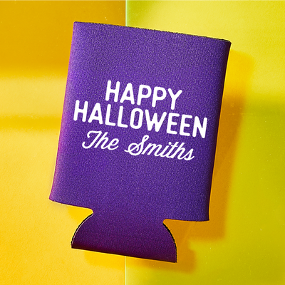 Custom Halloween Party Can Coolers | Design #22