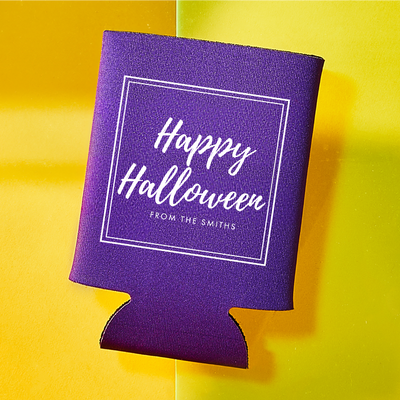 Custom Halloween Party Can Coolers | Design #8