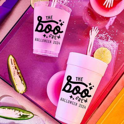 Custom Halloween Party Frosted Cups | Design #18