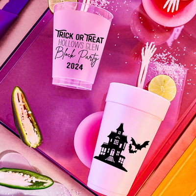 Custom Halloween Foam Cups | Design #19