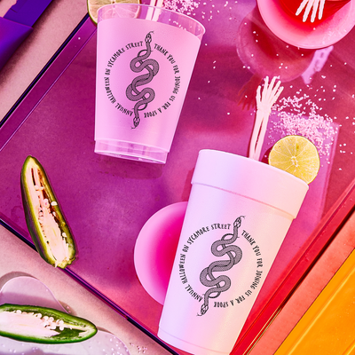 Custom Halloween Party Frosted Cups | Design #6