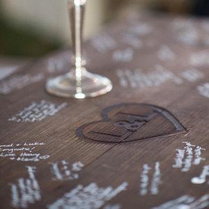 Custom Branding Iron - Heart Cowboy Monogram