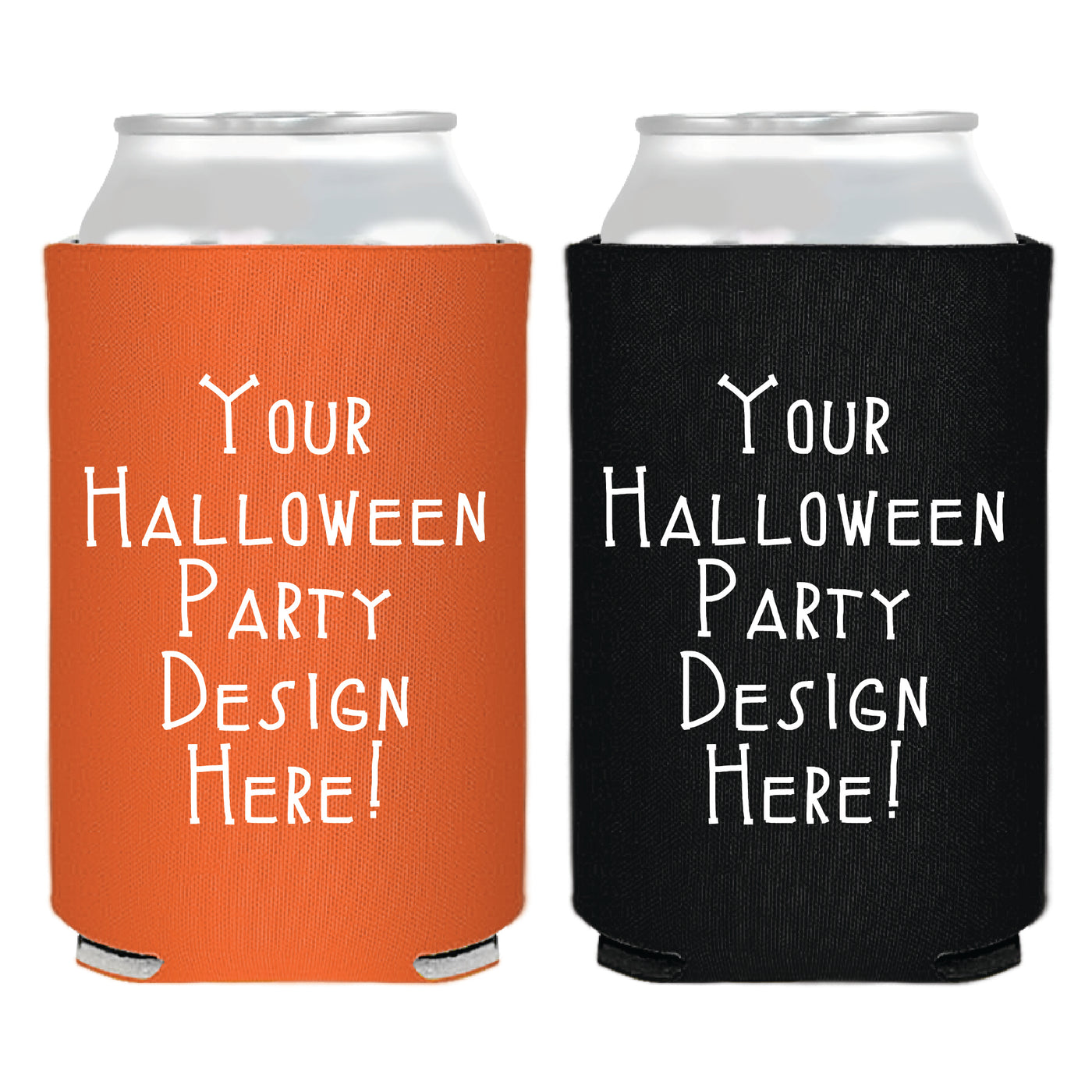 Custom Halloween Foam Can Cooler