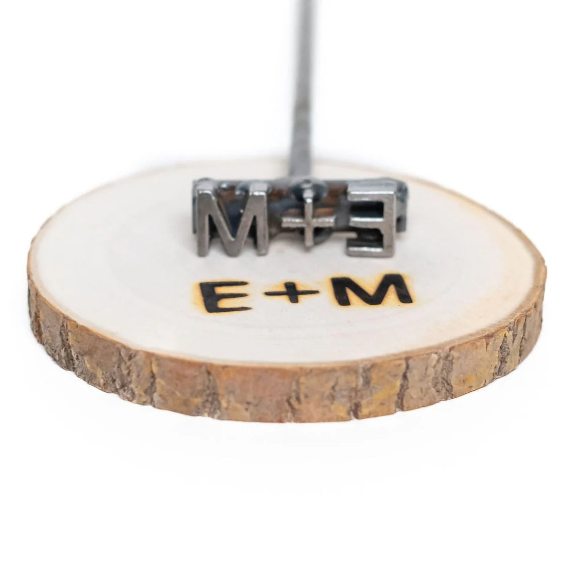 Custom Initial Monogram Branding Iron - 1/2" Tall