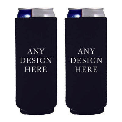 Birthday Neoprene Slim Can Coolers | Template