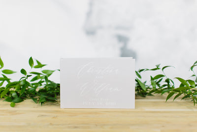 Customizable Wedding Guest Book