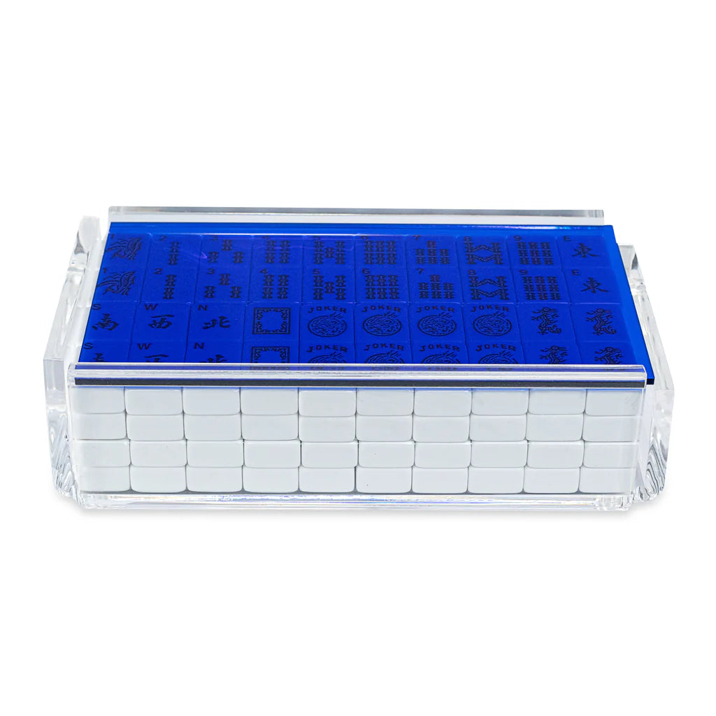 "El Mahjong" Luxe Mahjong - Blue