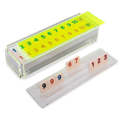 "El Rumi" Rummy Tile Game - Neon Green