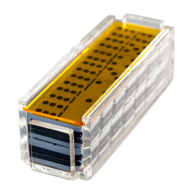 "El Tigre" Domino Set - Yellow