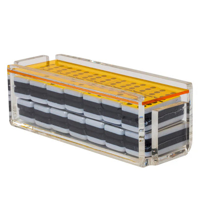"El Tigre" Domino Set - Yellow