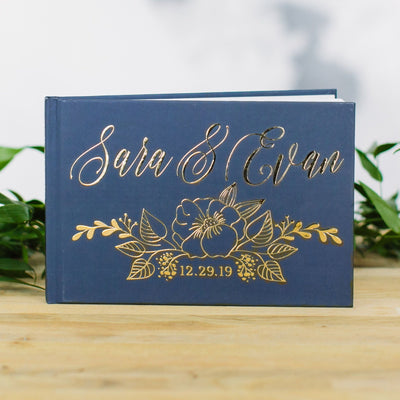 Floral Wedding Guest Book