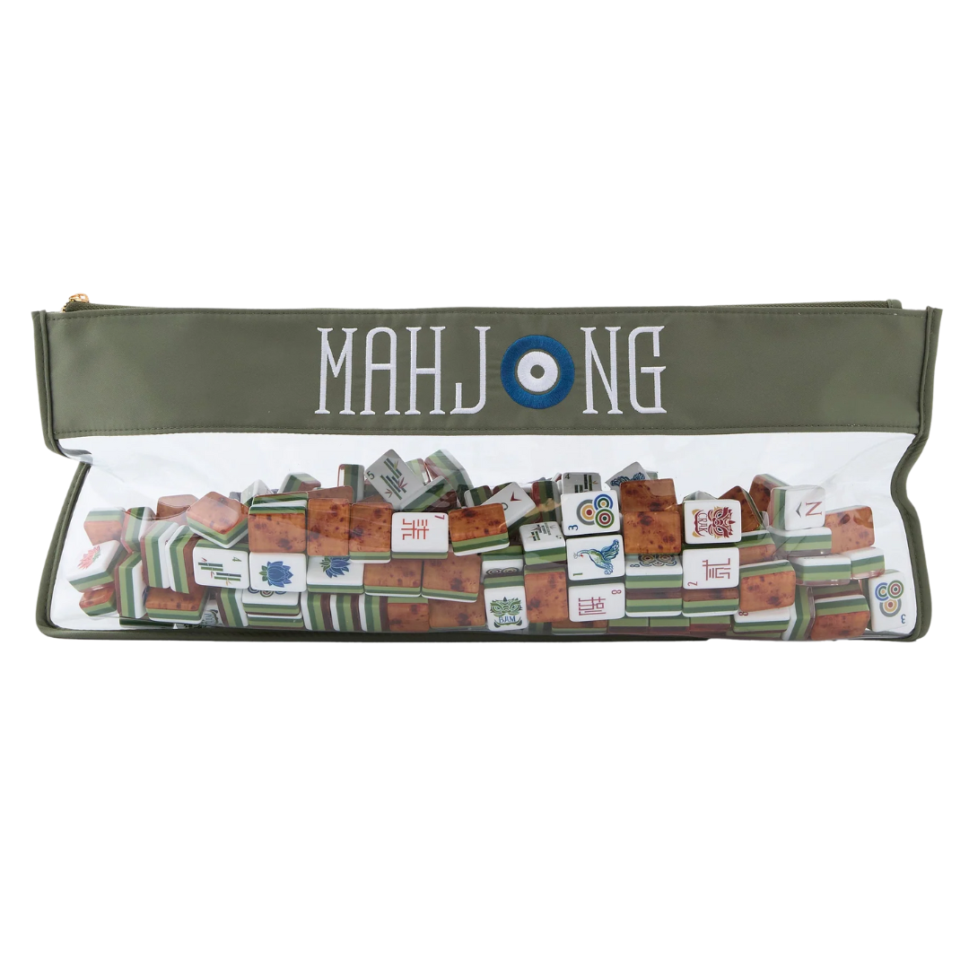 Forest Green Bag - Oh My Mahjong