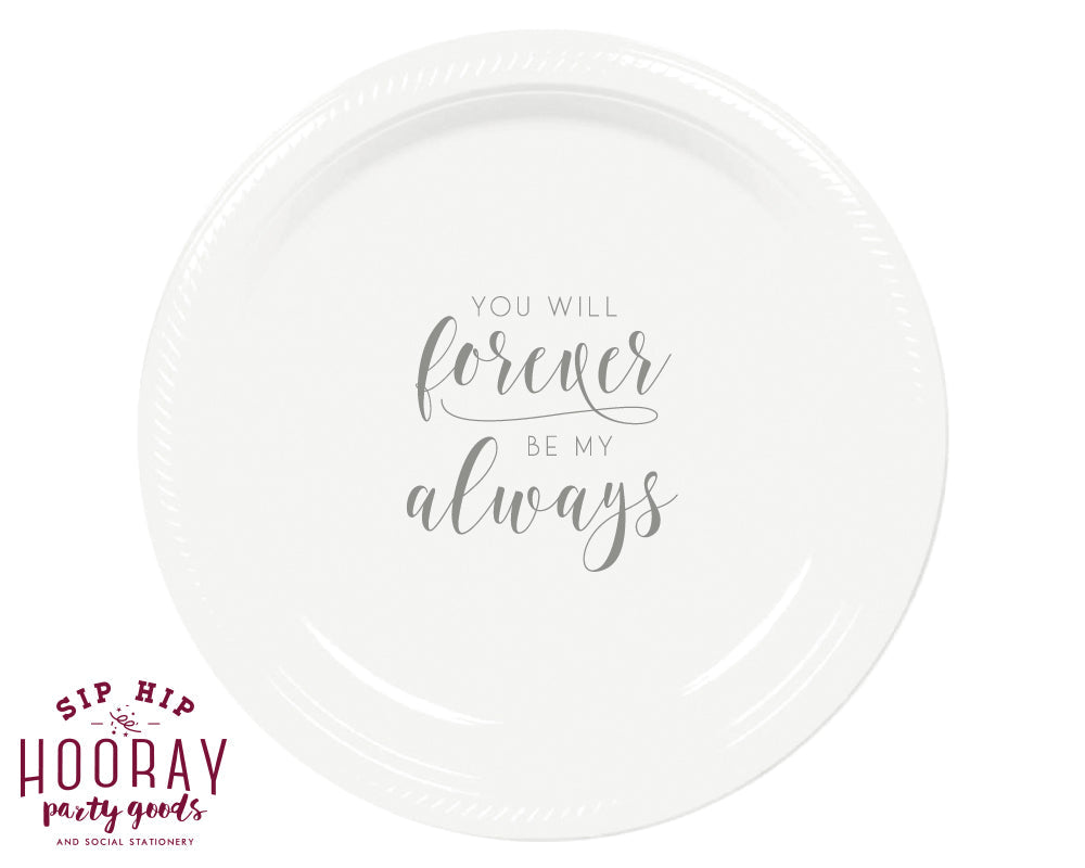 Forever Be My Always Plate, #3008