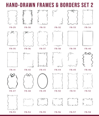 Custom Doodle Cottage Hand Drawn Design Frosted Cups