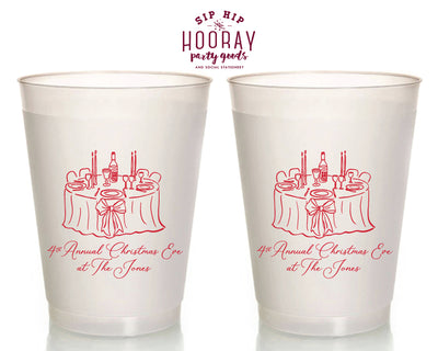 Christmas Eve Frosted Cups