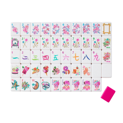 Glitterville Tiles - Oh My Mahjong