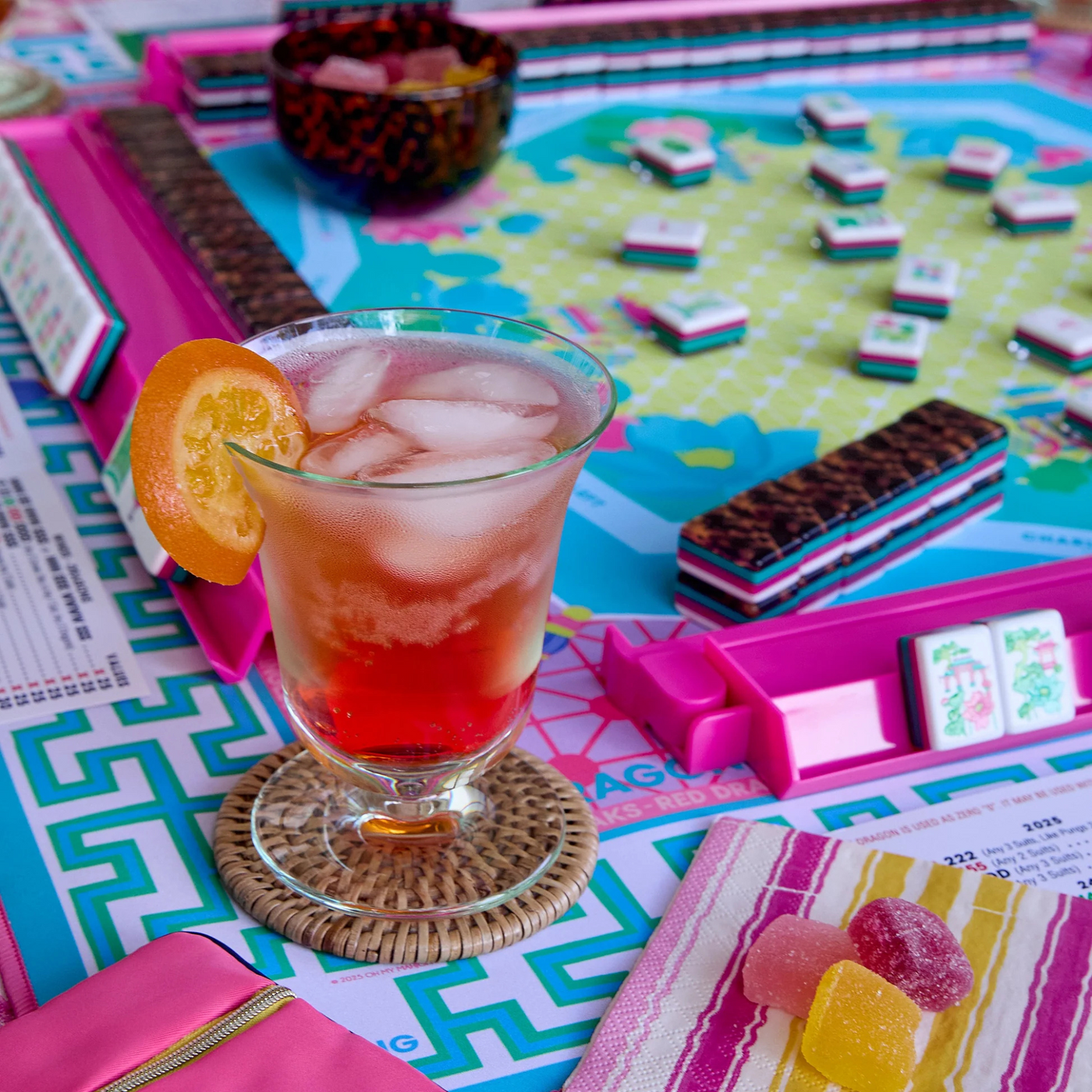 Glow Wild Tiles - Oh My Mahjong