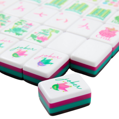 Glow Wild Tiles - Oh My Mahjong