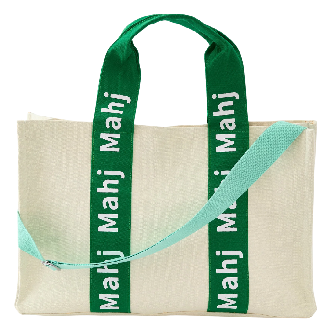 Green Mahj It All Bag - Oh My Mahjong