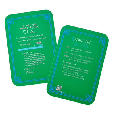 Green Shufflers - Oh My Mahjong