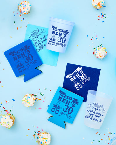Cheers to 30 Years Birthday Napkins