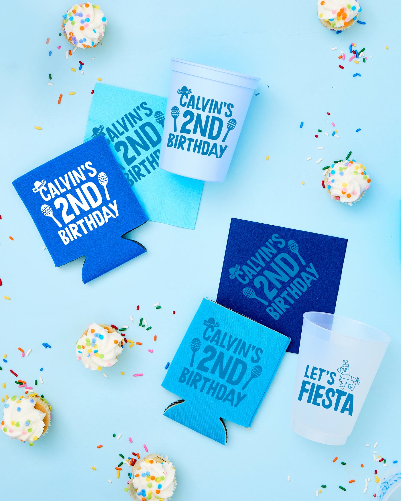 Let's Fiesta 2nd Birthday Napkins