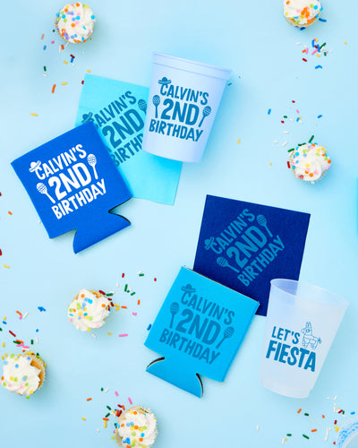 Let's Fiesta 2nd Birthday Napkins